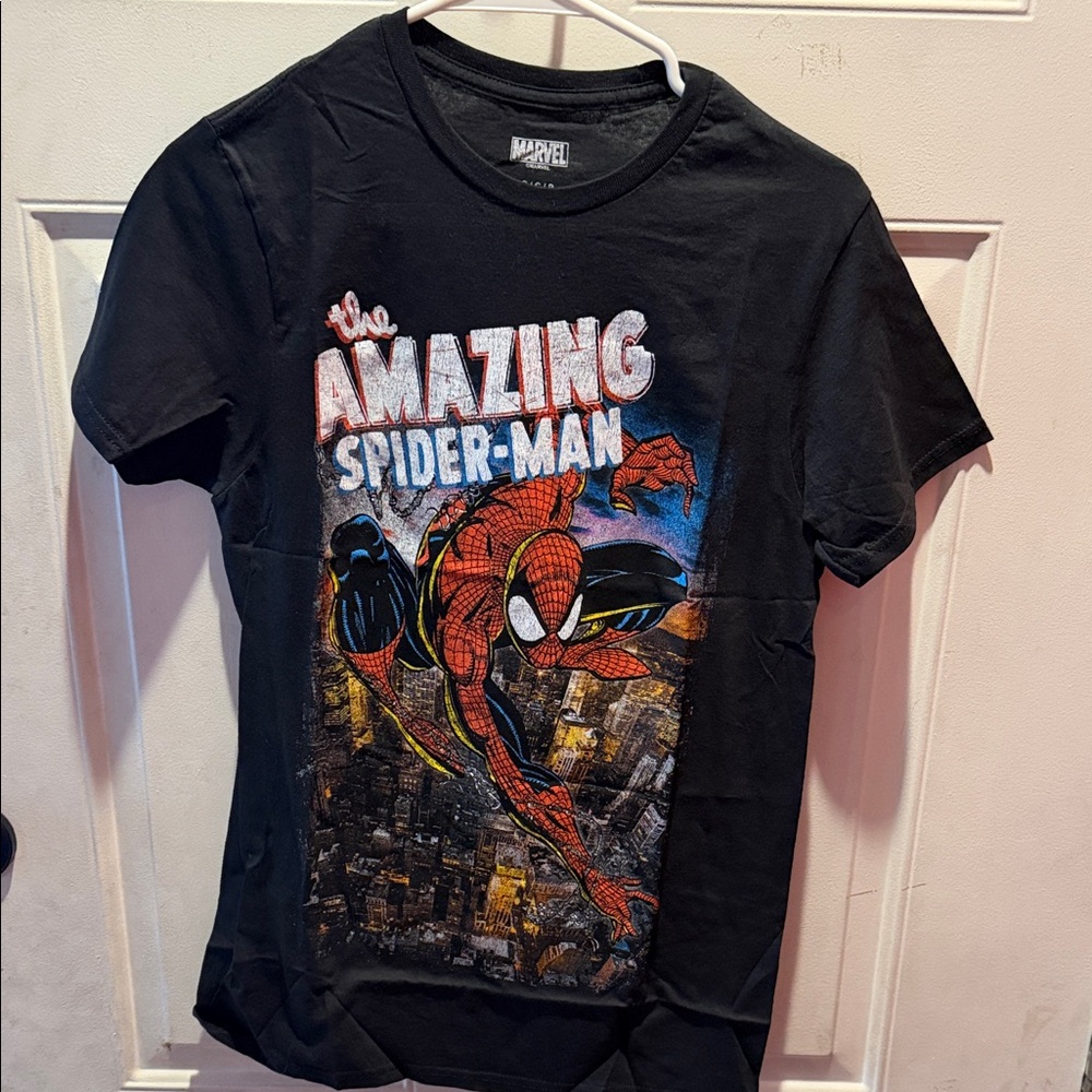 Marvel Black Amazing Spider-Man Tee